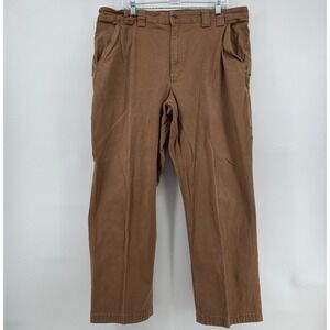 Duluth Trading Flex Fire Hose Cargo Pants Mens 42x32 (41x31) Brown